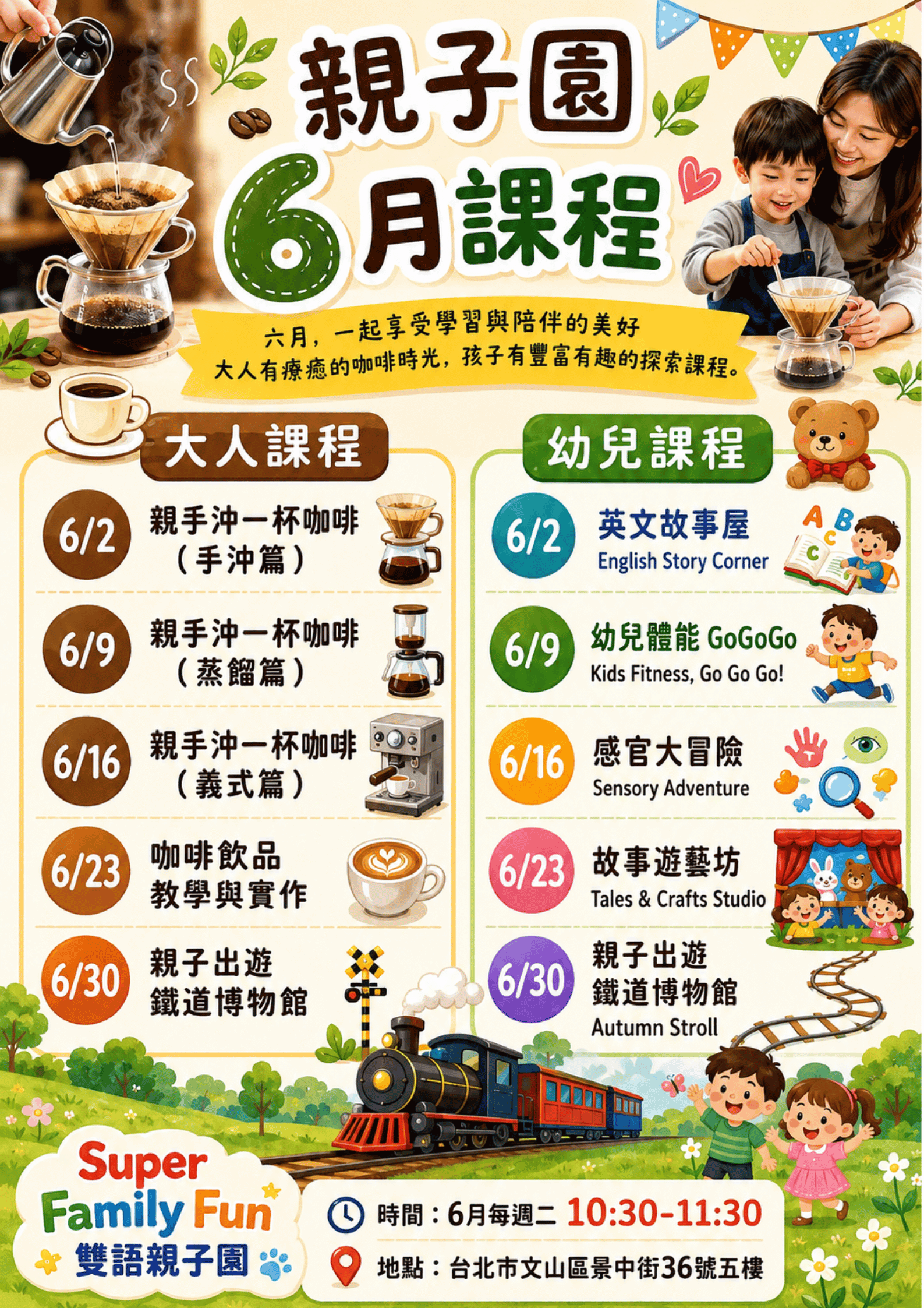 親子園聚會資訊